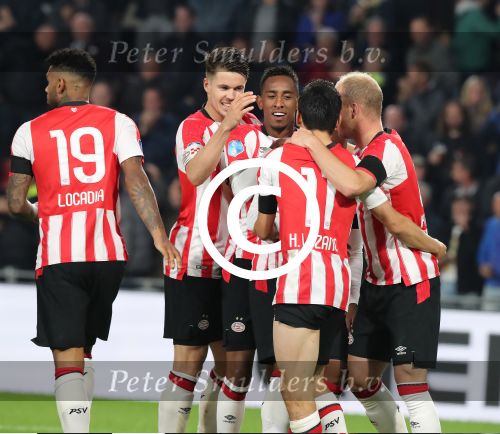 Eindhoven, 30 September 2017
PSV-Willem II, eindstand 4-0  Kompetitie 2017/2018
Hirving Lozano