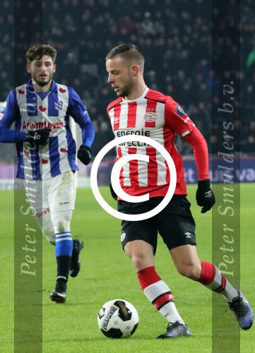Eindhoven, 22 Januari 2017 Kompetitiewedstrijd PSV-SC Heerenveen, eindstand 4-3