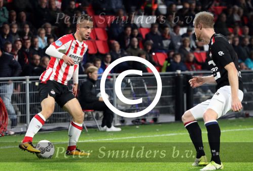 Eindhoven, 30 September 2017
PSV-Willem II, eindstand 4-0  Kompetitie 2017/2018