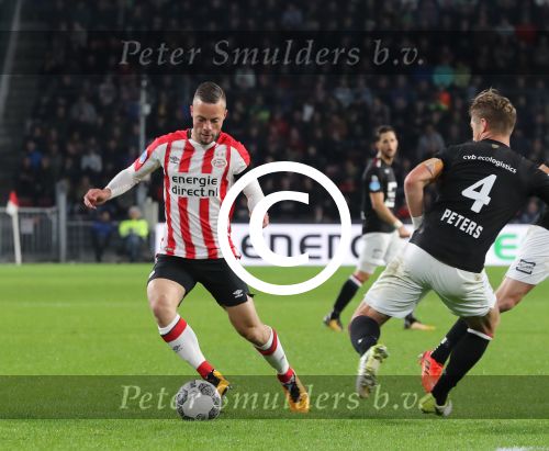 Eindhoven, 30 September 2017
PSV-Willem II, eindstand 4-0  Kompetitie 2017/2018