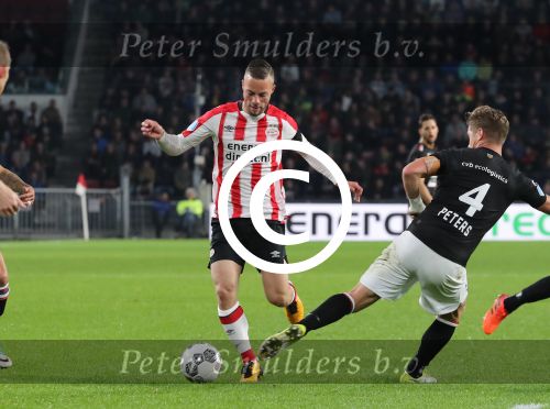 Eindhoven, 30 September 2017
PSV-Willem II, eindstand 4-0  Kompetitie 2017/2018
