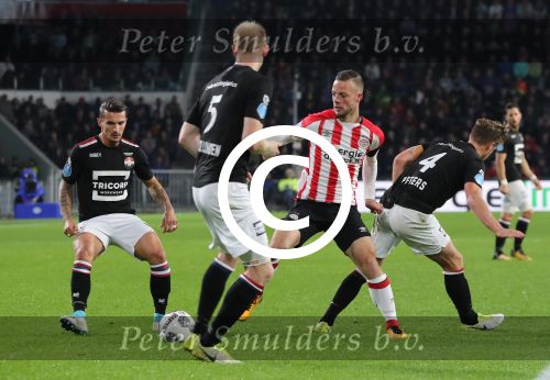 Eindhoven, 30 September 2017
PSV-Willem II, eindstand 4-0  Kompetitie 2017/2018