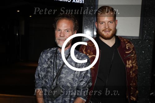 Amsterdam 16 oktober 2017 
Opening van het nieuwe restaurant van Won Yip Sushisamba bij het holland casino. Bastiaan v Schaijk met vriend