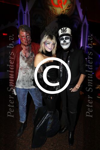 Amsterdam 31 oktober 2017
Halloween party van Q music. Bastiaan v Schaik met vriend
