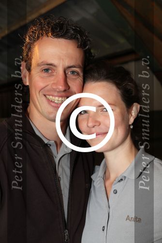 Toldijk, 3 September 2017 
Reunie Boer zoekt vrouw
Boer Frank Brinkhaus en vriendin Anita Docters v Leeuwen (Dierenarts)