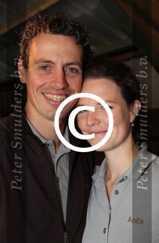 Toldijk, 3 September 2017 
Reunie Boer zoekt vrouw
Boer Frank Brinkhaus en vriendin Anita Docters v Leeuwen (Dierenarts)