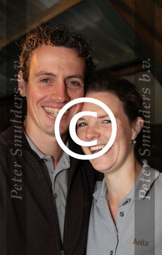 Toldijk, 3 September 2017 
Reunie Boer zoekt vrouw
Boer Frank Brinkhaus en vriendin Anita Docters v Leeuwen (Dierenarts)