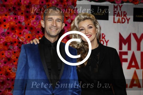 Amsterdam 6 november 2017 
Premiere my fair lady in carre. Brigitte Nijman met Rolf Koster