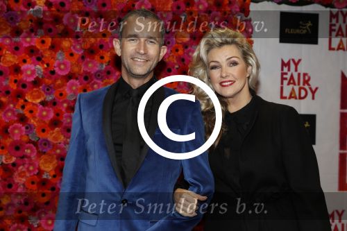 Amsterdam 6 november 2017 
Premiere my fair lady in carre. Brigitte Nijman met Rolf Koster