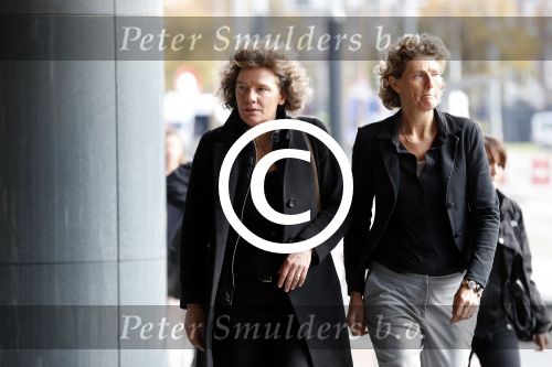Amsterdam 14 oktober 2017
Afscheidsdienst van burgemeetser Eberhard v d Laan in het concertgebouw. Carolien Gehrels met partner