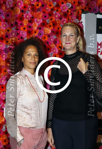 Amsterdam 6 november 2017 
Premiere my fair lady in carre. Christine v Stralen (r)