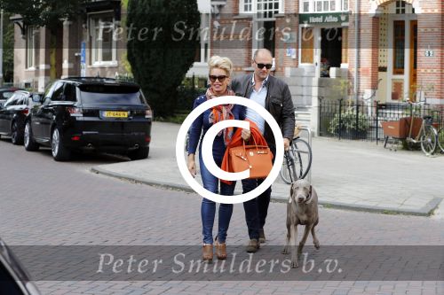 Amsterdam 14 oktober 2017 
Connie Witteman met Eugene v Dun en hun hond
