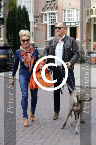 Amsterdam 14 oktober 2017 
Connie Witteman met Eugene v Dun en hun hond