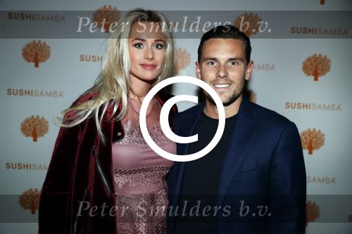 Amsterdam 16 oktober 2017 
Opening van het nieuwe restaurant van Won Yip Sushisamba bij het holland casino. Daniel v Zweden met vrouw