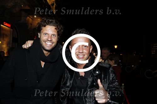 Amsterdam 6 oktober 2017
Premiere Show Lil Kleine in carre. Djarno Hofland met een vriend