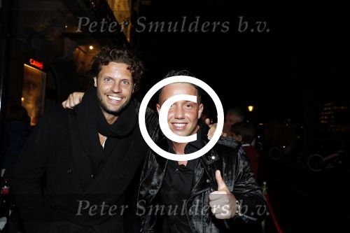 Amsterdam 6 oktober 2017
Premiere Show Lil Kleine in carre. Djarno Hofland met een vriend