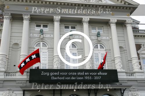 Amsterdam 14 oktober 2017
Afscheidsdienst van burgemeetser Eberhard v d Laan in het concertgebouw.