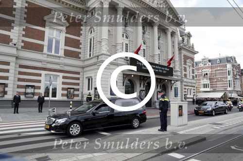 Amsterdam 14 oktober 2017
Afscheidsdienst van burgemeetser Eberhard v d Laan in het concertgebouw.
