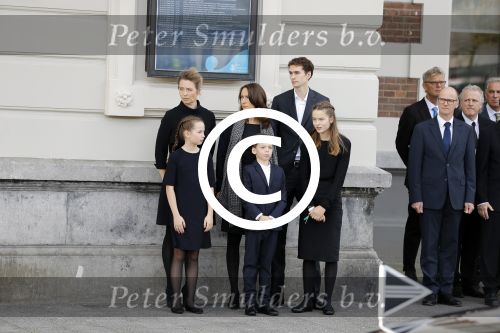 Amsterdam 14 oktober 2017
Afscheidsdienst van burgemeetser Eberhard v d Laan in het concertgebouw. Vrouw en kinderen eberhard