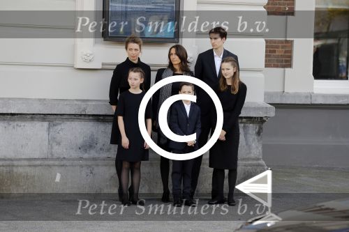 Amsterdam 14 oktober 2017
Afscheidsdienst van burgemeetser Eberhard v d Laan in het concertgebouw. Vrouw en kinderen eberhard