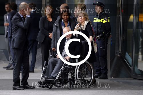 Amsterdam 14 oktober 2017
Afscheidsdienst van burgemeetser Eberhard v d Laan in het concertgebouw. Ed v Tijn met zijn vrouw Odette Taminiau