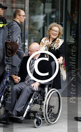 Amsterdam 14 oktober 2017
Afscheidsdienst van burgemeetser Eberhard v d Laan in het concertgebouw. Ed v Tijn met zijn vrouw Odette Taminiau