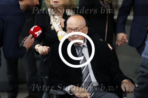 Amsterdam 14 oktober 2017
Afscheidsdienst van burgemeetser Eberhard v d Laan in het concertgebouw. Ed v Tijn met zijn vrouw Odette Taminiau
