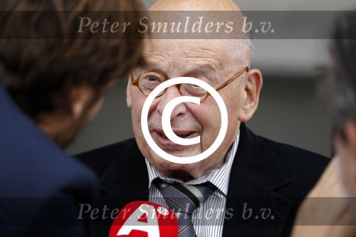 Amsterdam 14 oktober 2017
Afscheidsdienst van burgemeetser Eberhard v d Laan in het concertgebouw. Ed v Tijn met zijn vrouw Odette Taminiau