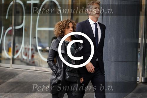 Amsterdam 14 oktober 2017
Afscheidsdienst van burgemeetser Eberhard v d Laan in het concertgebouw. Edwin v d Sar met zijn vrouw