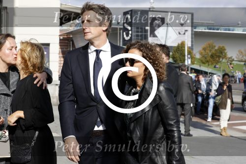 Amsterdam 14 oktober 2017
Afscheidsdienst van burgemeetser Eberhard v d Laan in het concertgebouw. Edwin v d Sar met zijn vrouw