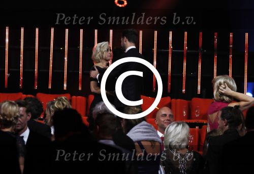 Amsterdam 12 oktober 2017 
Uitreiking televizierring in het afas live theater. Eva Jinek met vriend