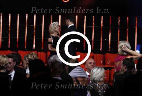 Amsterdam 12 oktober 2017 
Uitreiking televizierring in het afas live theater. Eva Jinek met vriend