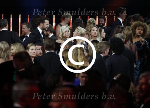 Amsterdam 12 oktober 2017 
Uitreiking televizierring in het afas live theater. Eva Jinek met vriend