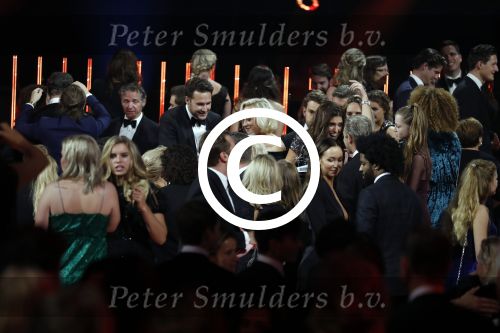 Amsterdam 12 oktober 2017 
Uitreiking televizierring in het afas live theater. Eva Jinek met vriend