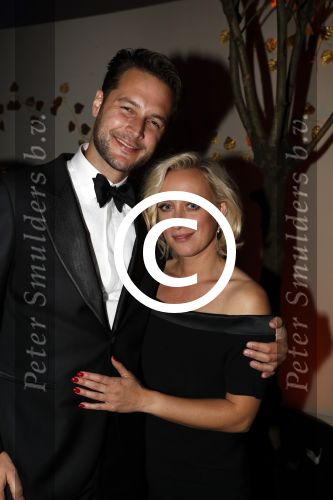 Amsterdam 12 oktober 2017 
Uitreiking televizierring in het afas live theater. Eva Jinek met vriend