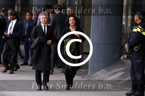 Amsterdam 14 oktober 2017
Afscheidsdienst van burgemeetser Eberhard v d Laan in het concertgebouw. Femke Halsema met man