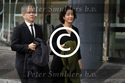 Amsterdam 14 oktober 2017
Afscheidsdienst van burgemeetser Eberhard v d Laan in het concertgebouw. Femke Halsema met man