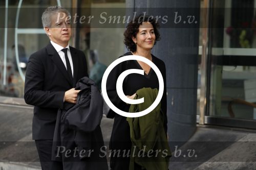 Amsterdam 14 oktober 2017
Afscheidsdienst van burgemeetser Eberhard v d Laan in het concertgebouw. Femke Halsema met man