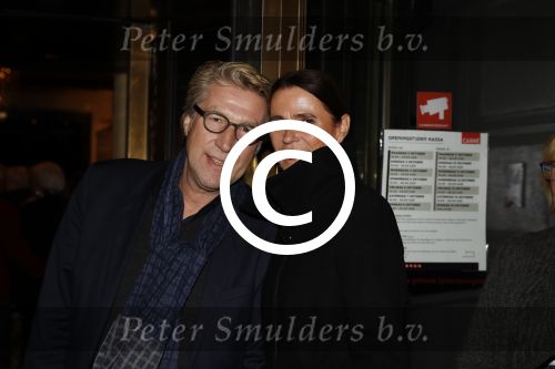 Amsterdam 2 oktober 2017
Premiere Liesbeth List de musical in Carre. Frank Boeijen met  vrouw