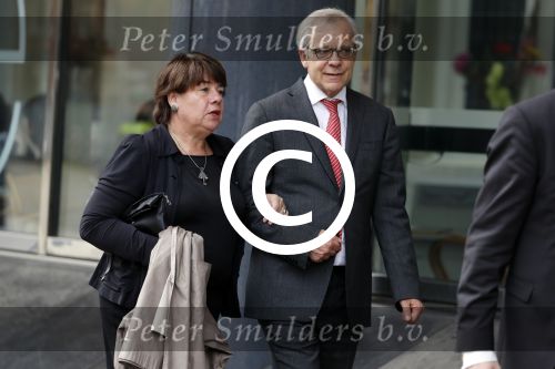 Amsterdam 14 oktober 2017
Afscheidsdienst van burgemeetser Eberhard v d Laan in het concertgebouw. Frank de Grave met vrouw