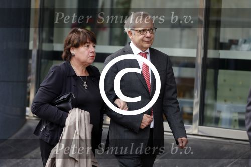 Amsterdam 14 oktober 2017
Afscheidsdienst van burgemeetser Eberhard v d Laan in het concertgebouw. Frank de Grave met vrouw