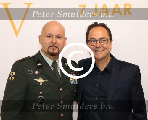 Katwijk, 30 Oktober 2017
Soldaat van Oranje 7 jaar bestaan.
Marco Kroon met Fred Boot