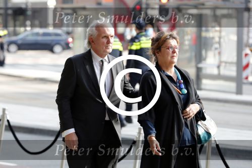 Amsterdam 14 oktober 2017
Afscheidsdienst van burgemeetser Eberhard v d Laan in het concertgebouw. Pieter Broertjes met vrouw