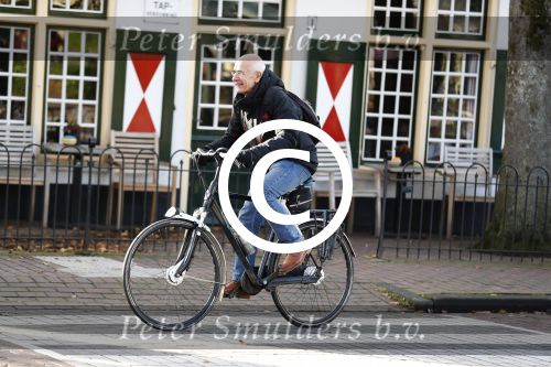 Laren, 13 November 2017
Frits Spits op de fiets