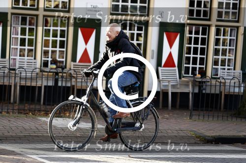 Laren, 13 November 2017
Frits Spits op de fiets