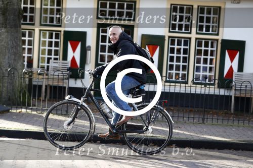 Laren, 13 November 2017
Frits Spits op de fiets