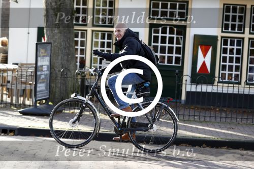 Laren, 13 November 2017
Frits Spits op de fiets