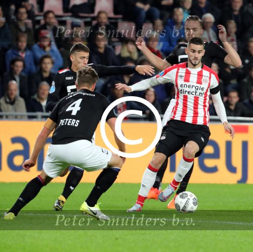 Eindhoven, 30 September 2017
PSV-Willem II, eindstand 4-0  Kompetitie 2017/2018