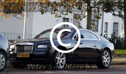 Amsterdam 11 november 2017
Gerard Spong met zijn partner en hondje in hun Rolls Royce van ruim 500K