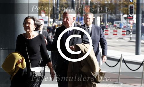 Amsterdam 14 oktober 2017
Afscheidsdienst van burgemeetser Eberhard v d Laan in het concertgebouw. Gerdi Verbeet  met man